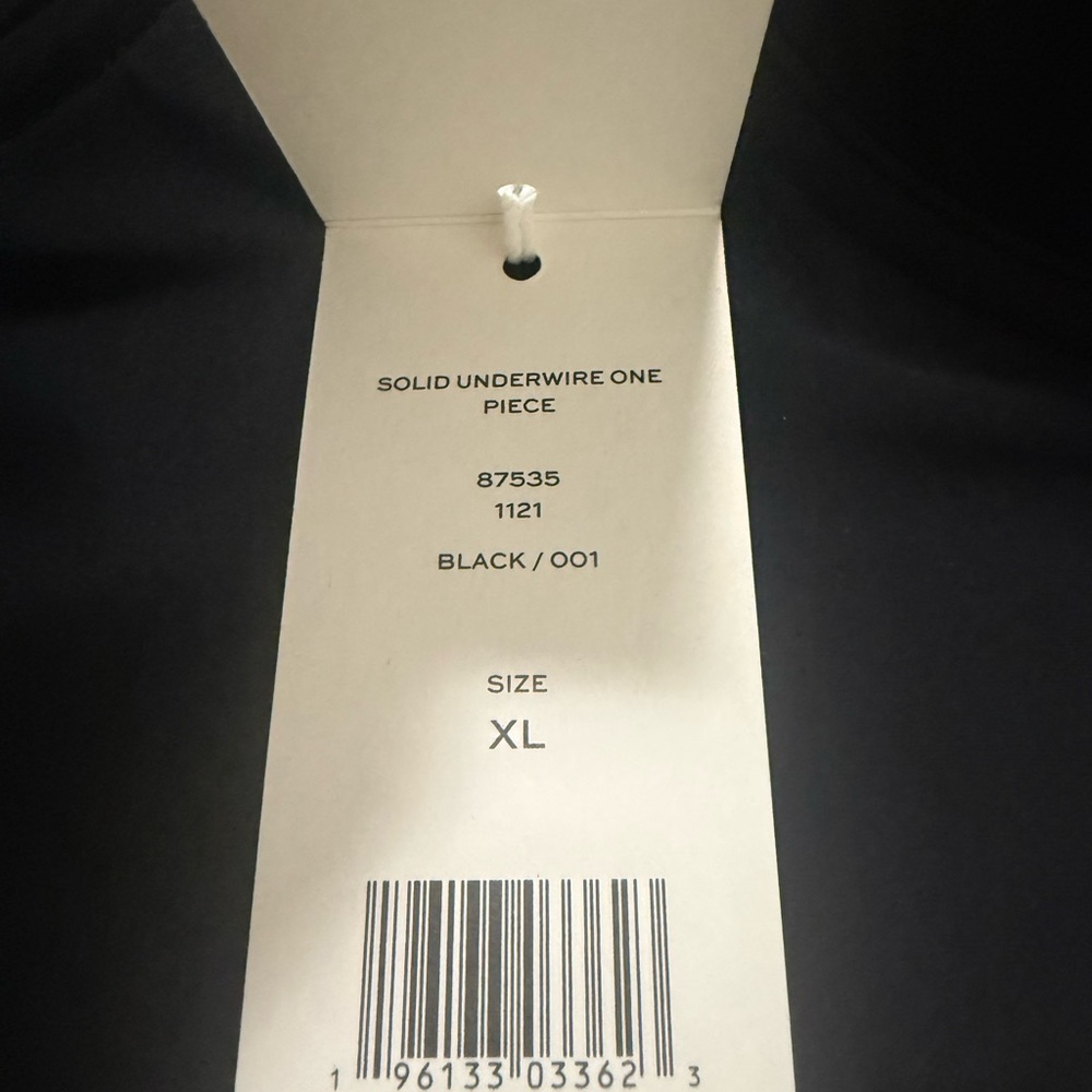 Tory Burch Solid Underwire Black One-Piece Swimsu… - image 3